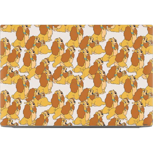 Disney Lady & The Tramp Lady Pattern Dell XPS Skin